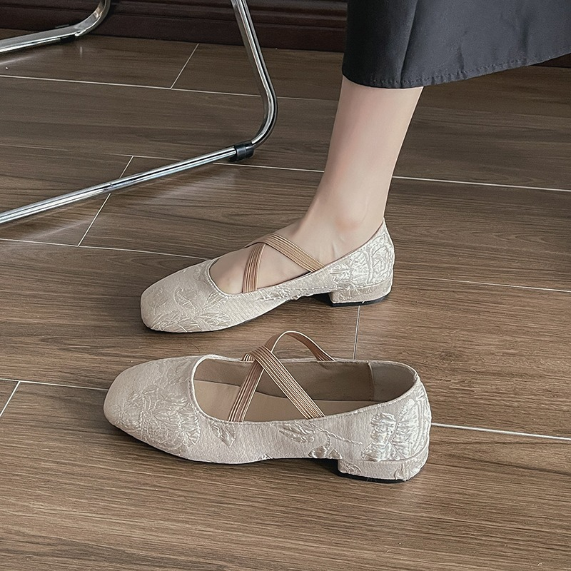 Women'S Fashion Footwear - รองเท้าแฟลตไซส์ใหญ่ ปี 2025 สำหรับผู้หญิง รองเท้าบัลเล่ต์แฟลต สปริง