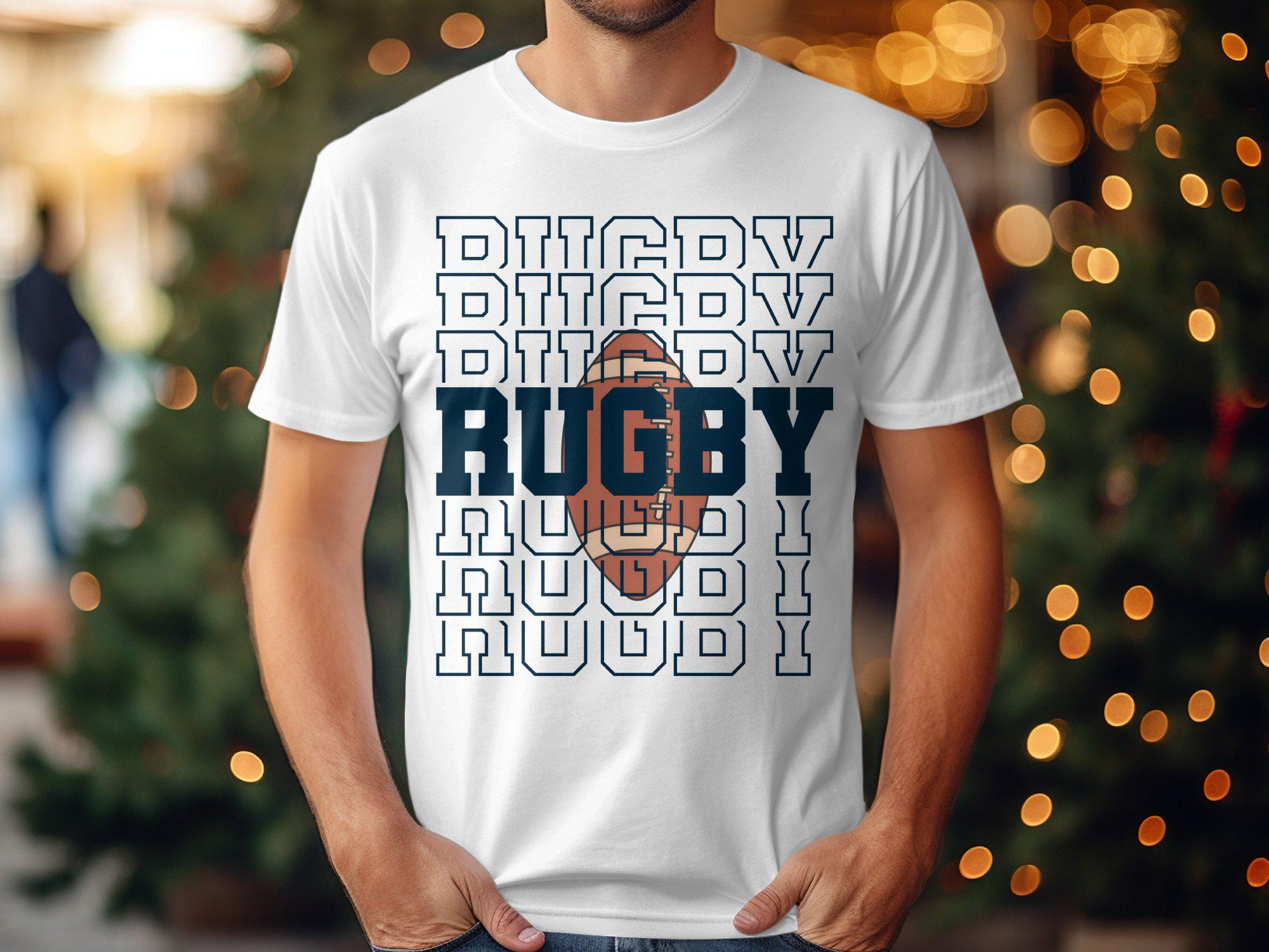 Women'S Fashion Rugby Shirt - เสื้อยืดทรงหลวมสบายๆ สไตล์ลำลองและทันสมัย พร้อมลายรักบี้: เสื้อยืดกีฬาที่เหมาะสำหรับทั้งผู้ชายและผู้หญิง