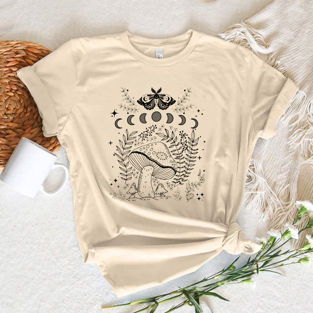 Women'S Fashion From The 80S - Goblincore TOP Tees สาว 80s University