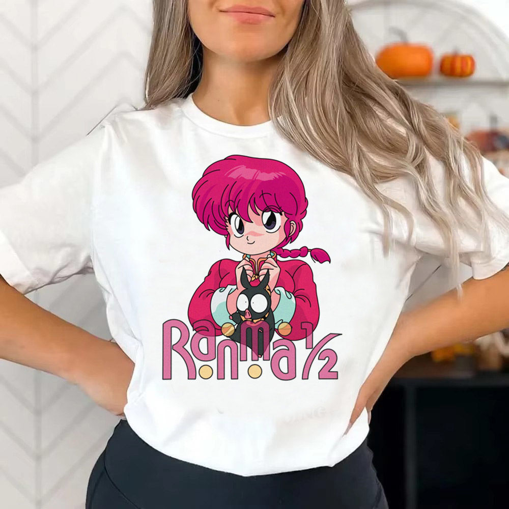 Women'S Fashion From The 80S - Ranma top tees วัยรุ่น Retro 80s