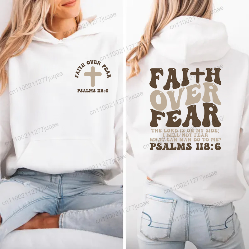 ศรัทธากลัวพิมพ์Sweatshirtผู้หญ - Women Fashion Over The Years บทวิจารณ์และราคา