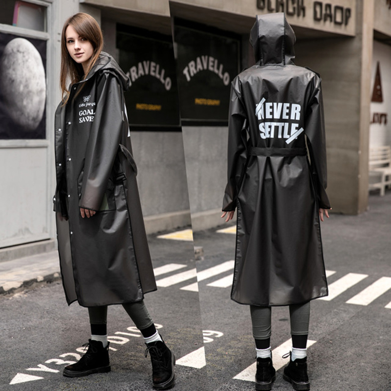 2021 แฟชั่นผู้ใหญ่ยาวเสื้อกันฝ - Women'S Fashion Raincoat บทวิจารณ์และราคา