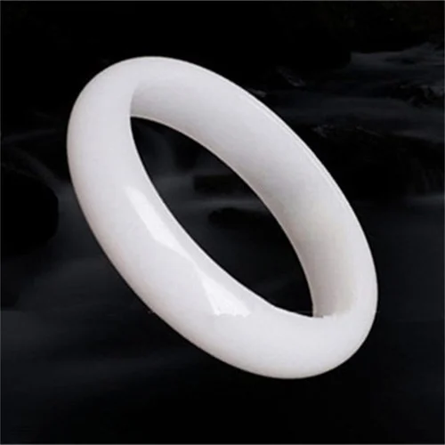 ของแท้หยกสีขาวธรรมชาติสร้อยข้อ - Women Fashion Jewellery บทวิจารณ์และราคา
