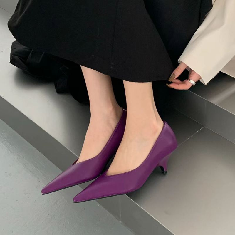 รองเท้าส้นเตี้ยแบบสวม SUOJIALU - Women'S Fashion Footwear บทวิจารณ์และราคา