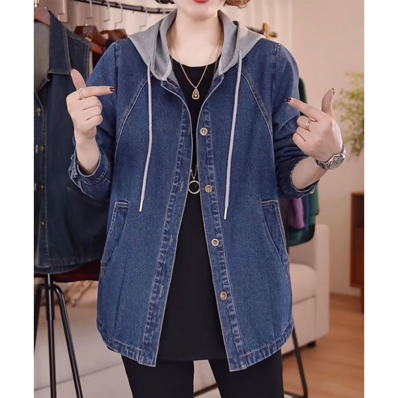 แจ็คเก็ตยีนส์คุณภาพสูงสไตล์ยุโ - Women Fashion Jeans Top บทวิจารณ์และราคา