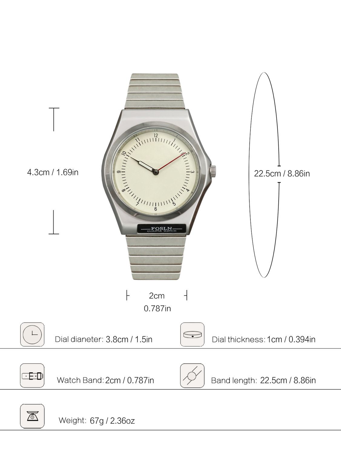 นาฬิกาคู่รักที่เรียบง่าย ปรับแ - Fashion Women Watch บทวิจารณ์และราคา