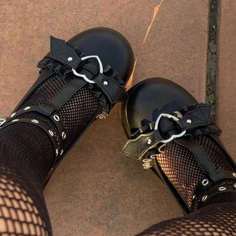 รองเท้าส้นเตารีดแบบมีสายรัดรูป - Women'S Fashion Footwear บทวิจารณ์และราคา