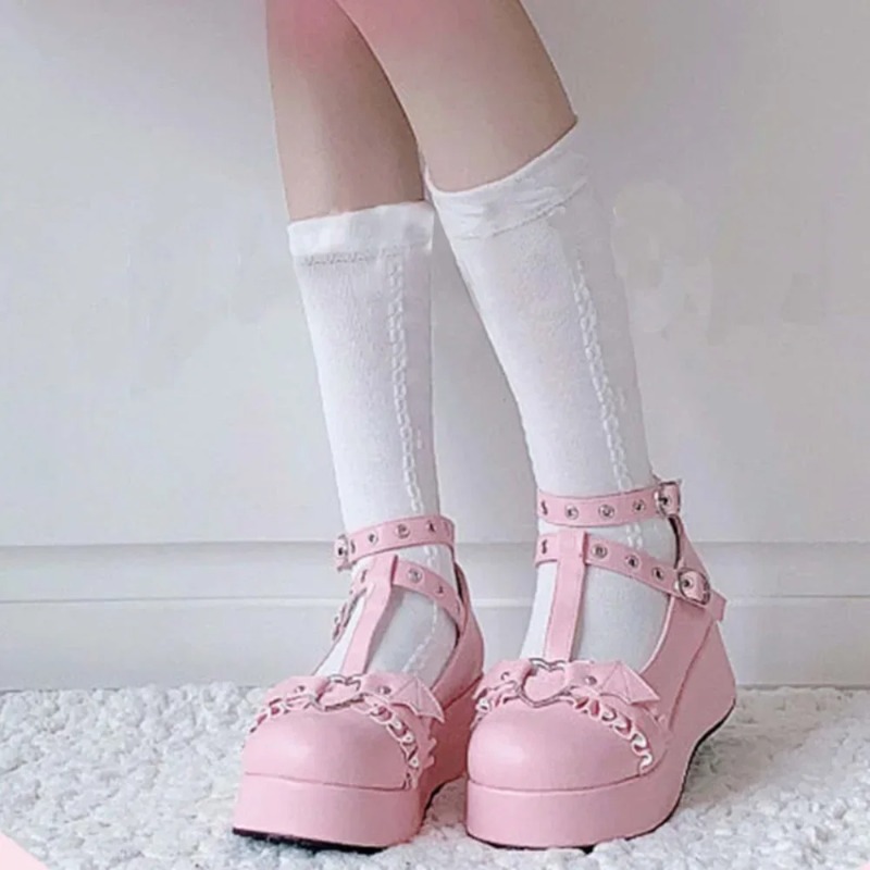 รองเท้าส้นเตารีดแบบมีสายรัดรูป - Women'S Fashion Footwear บทวิจารณ์และราคา