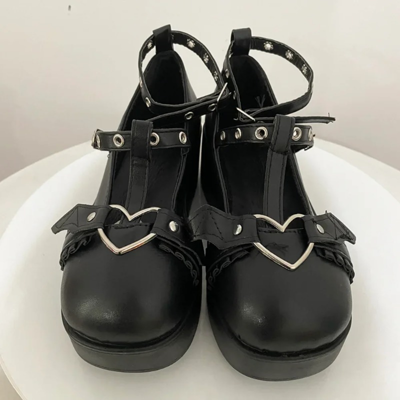 รองเท้าส้นเตารีดแบบมีสายรัดรูป - Women'S Fashion Footwear บทวิจารณ์และราคา