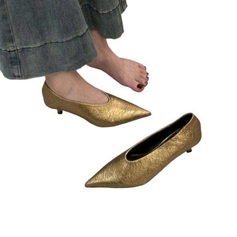 รองเท้าส้นสูงหัวแหลมแฟชั่นปี 2 - Women'S Fashion Footwear บทวิจารณ์และราคา