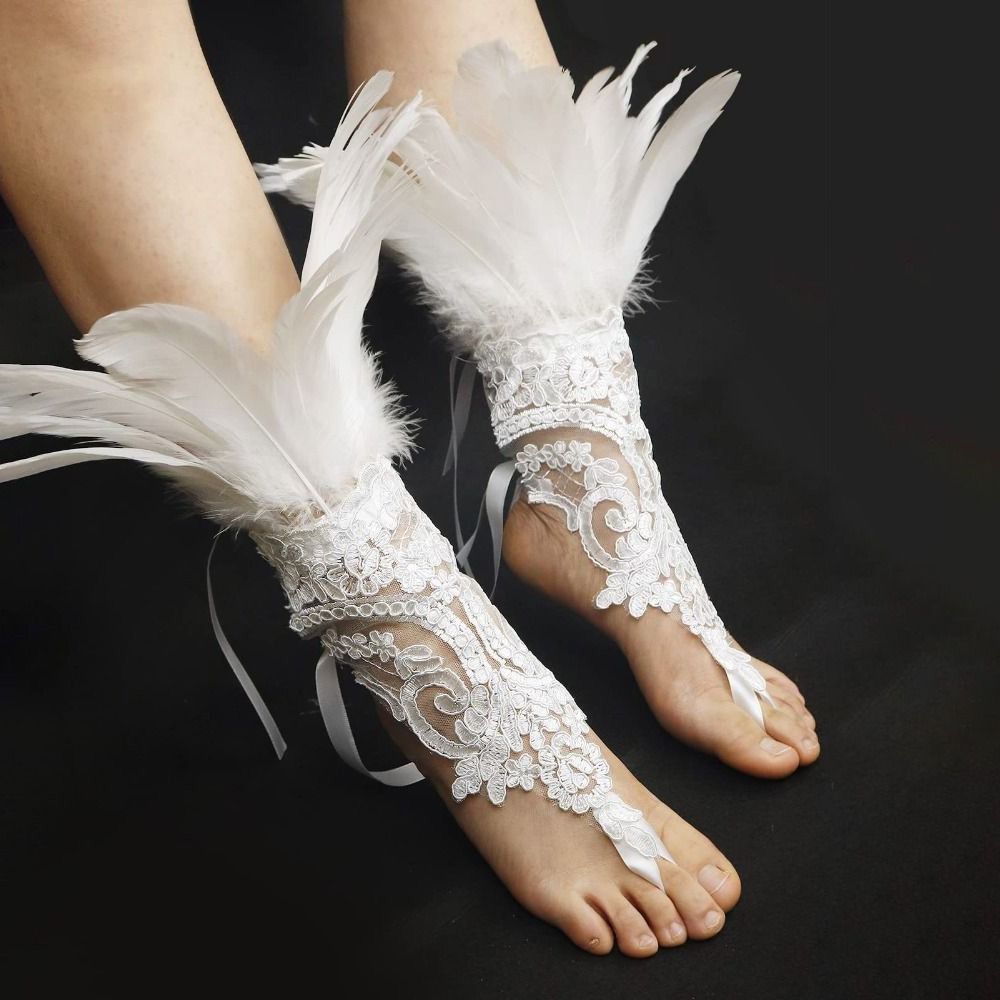 ถุงมือยาวลูกไม้ขนนกแฟชั่น 1 ชิ - Women Fashion Gloves บทวิจารณ์และราคา