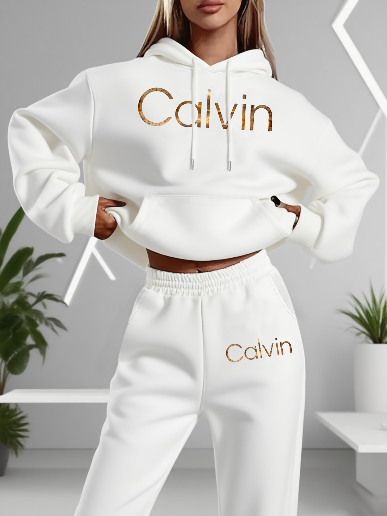 ชุดเสื้อสเวตเตอร์และกางเกงสำหร - Women Fashion Designer บทวิจารณ์และราคา