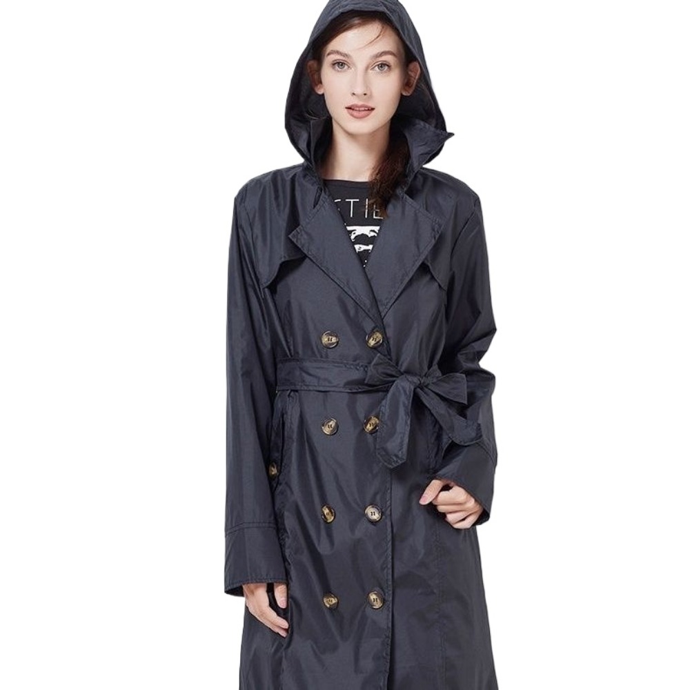 เสื้อกันฝนน้ำหนักเบาสำหรับผู้ใ - Women'S Fashion Raincoat บทวิจารณ์และราคา