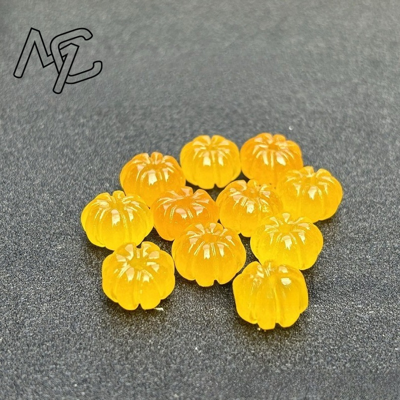 10pcs สีเขียวหยกฟักทองลูกปัด D - Women Fashion Jewellery บทวิจารณ์และราคา