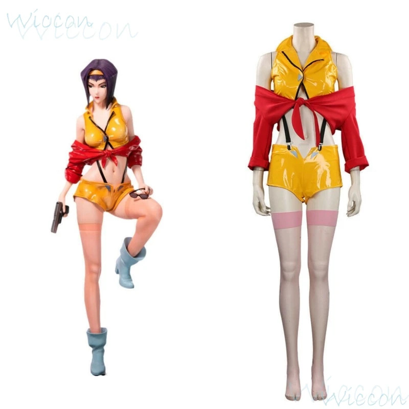 ชุดคอสเพลย์อนิเมะ Faye Valenti - Knitted Vest Women บทวิจารณ์และราคา