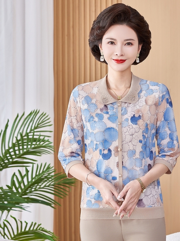 เสื้อยืดแขนสั้นผ้าไหมน้ำแข็งพิ - Women Fashion Over The Years บทวิจารณ์และราคา