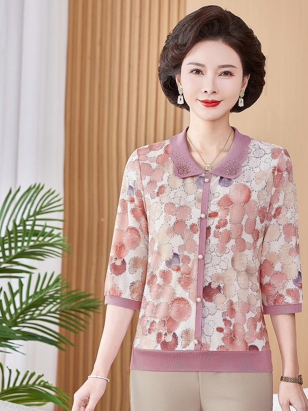 เสื้อยืดแขนสั้นผ้าไหมน้ำแข็งพิ - Women Fashion Over The Years บทวิจารณ์และราคา