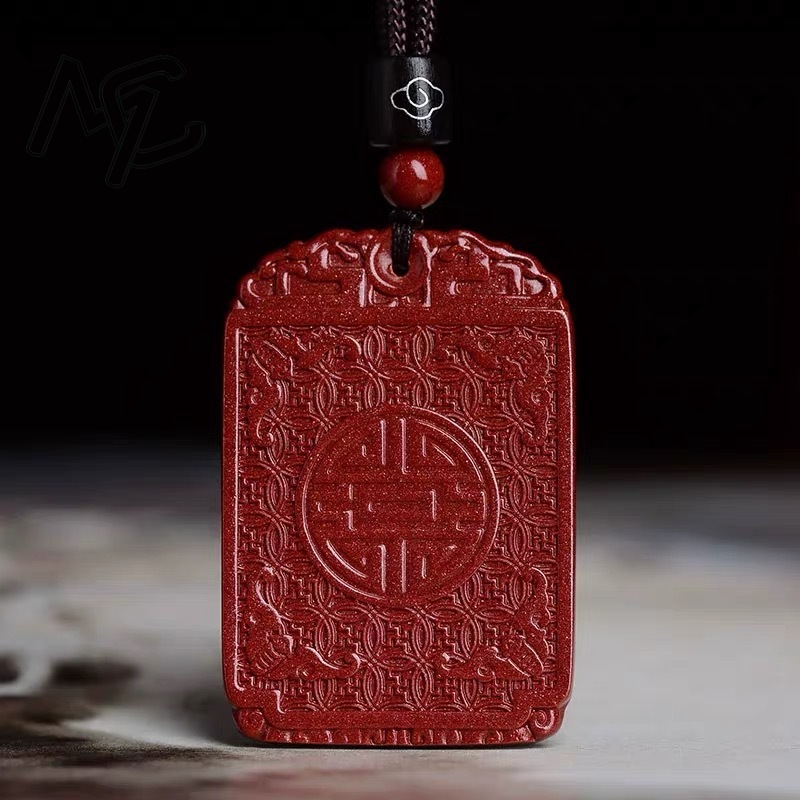 จี้หยกแดงซินนาบาร์แบบเรียบ งาน - Women Fashion Jewellery บทวิจารณ์และราคา