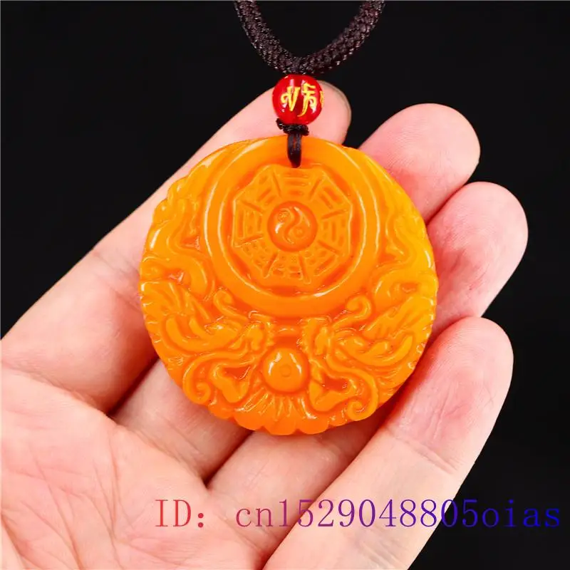 สีเหลืองหยกมังกรจี้ของขวัญผู้ช - Women Fashion Jewellery บทวิจารณ์และราคา