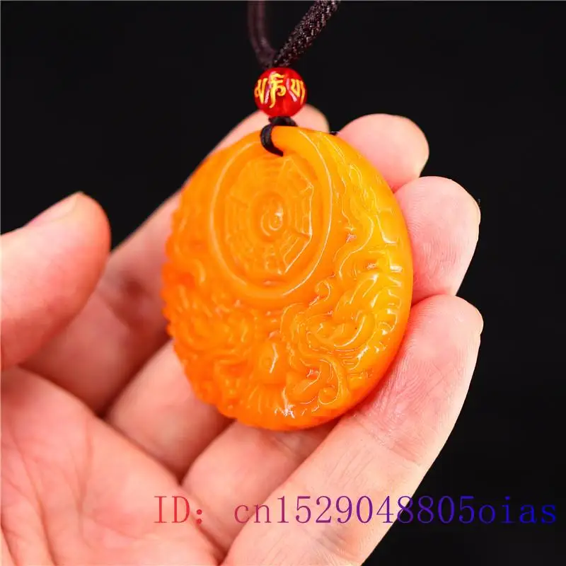 สีเหลืองหยกมังกรจี้ของขวัญผู้ช - Women Fashion Jewellery บทวิจารณ์และราคา