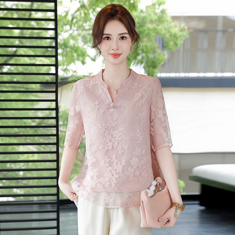 เสื้อยืดแขนสั้นทรงหลวมแฟชั่นฤด - Women Fashion Over The Years บทวิจารณ์และราคา