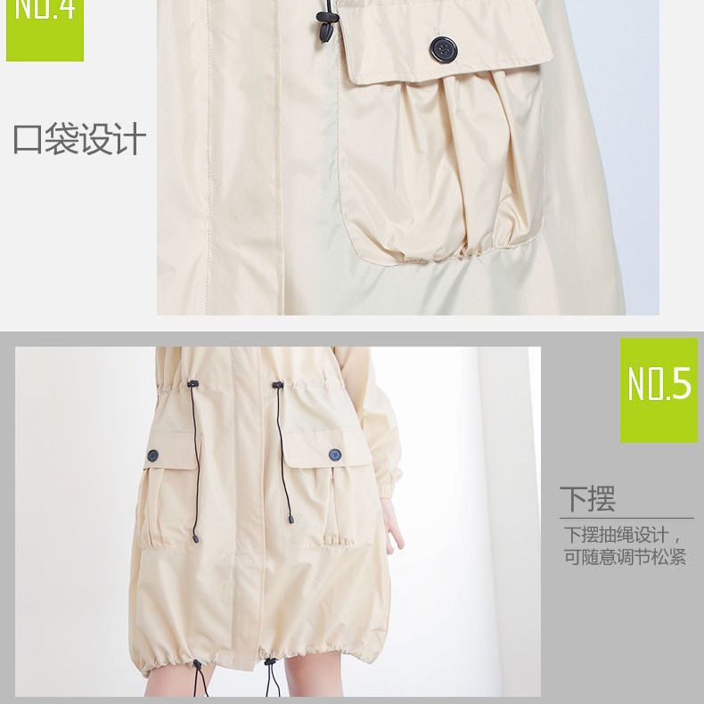 เสื้อกันฝนน้ำหนักเบาสำหรับผู้ห - Women'S Fashion Raincoat บทวิจารณ์และราคา
