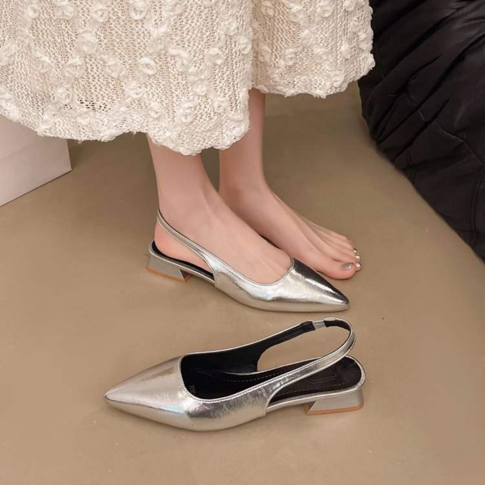 รองเท้าส้นเตี้ยหัวแหลมแฟชั่นฤด - Women'S Fashion Footwear บทวิจารณ์และราคา