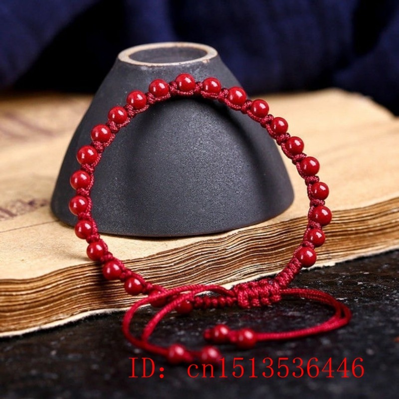 กำไลข้อมือลูกปัด6มม. สีแดงธรรม - Women Fashion Jewellery บทวิจารณ์และราคา