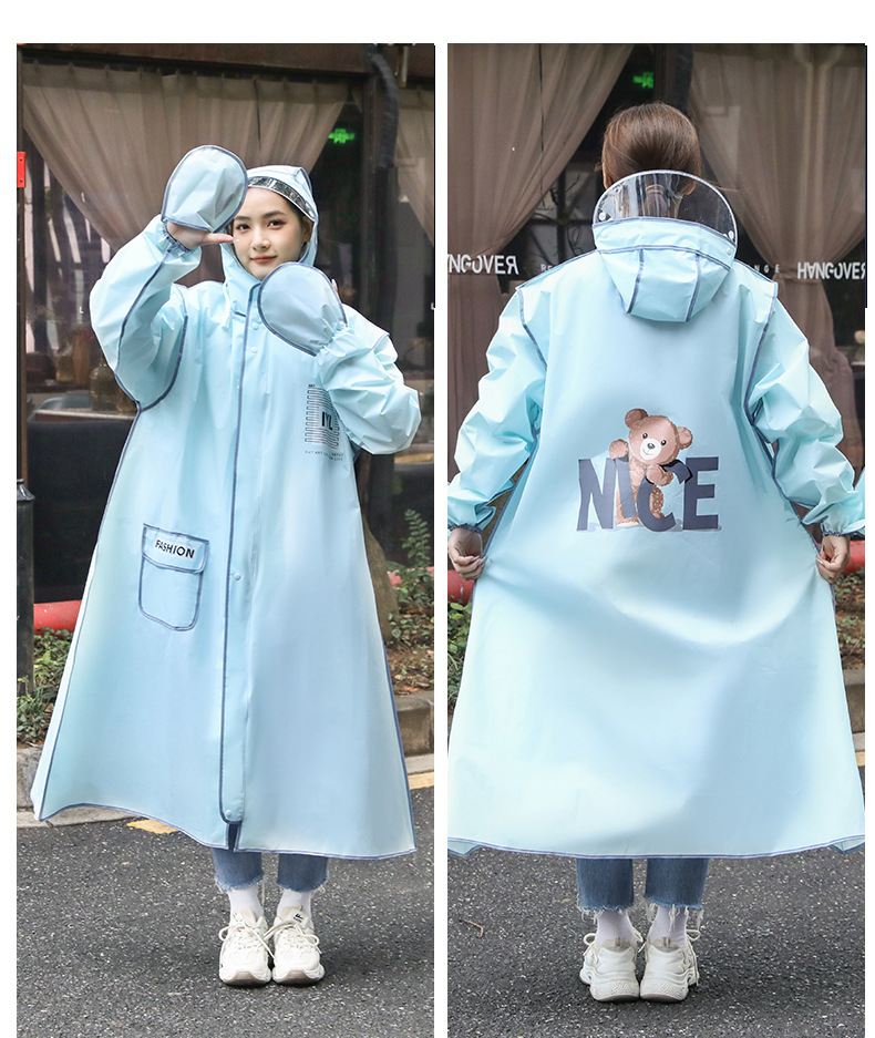 เสื้อกันฝนแฟชั่นสำหรับผู้ใหญ่  - Women'S Fashion Raincoat บทวิจารณ์และราคา