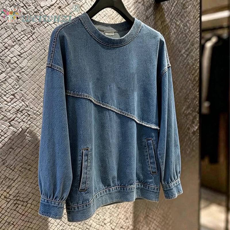เสื้อแจ็คเก็ตยีนส์ผู้หญิง ทรงไ - Women Fashion Jeans Top บทวิจารณ์และราคา