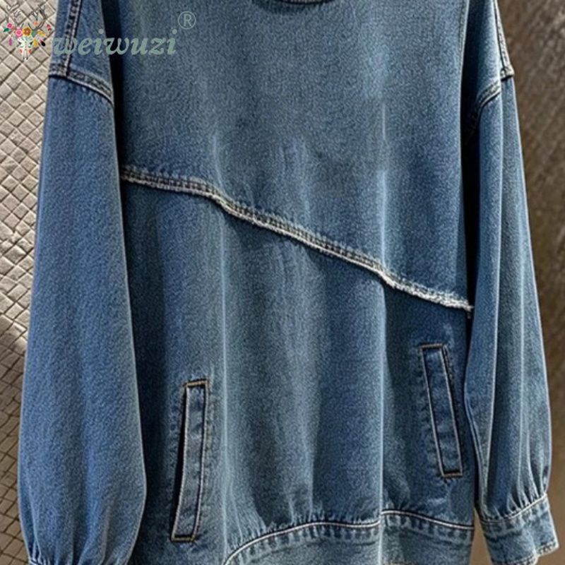 เสื้อแจ็คเก็ตยีนส์ผู้หญิง ทรงไ - Women Fashion Jeans Top บทวิจารณ์และราคา