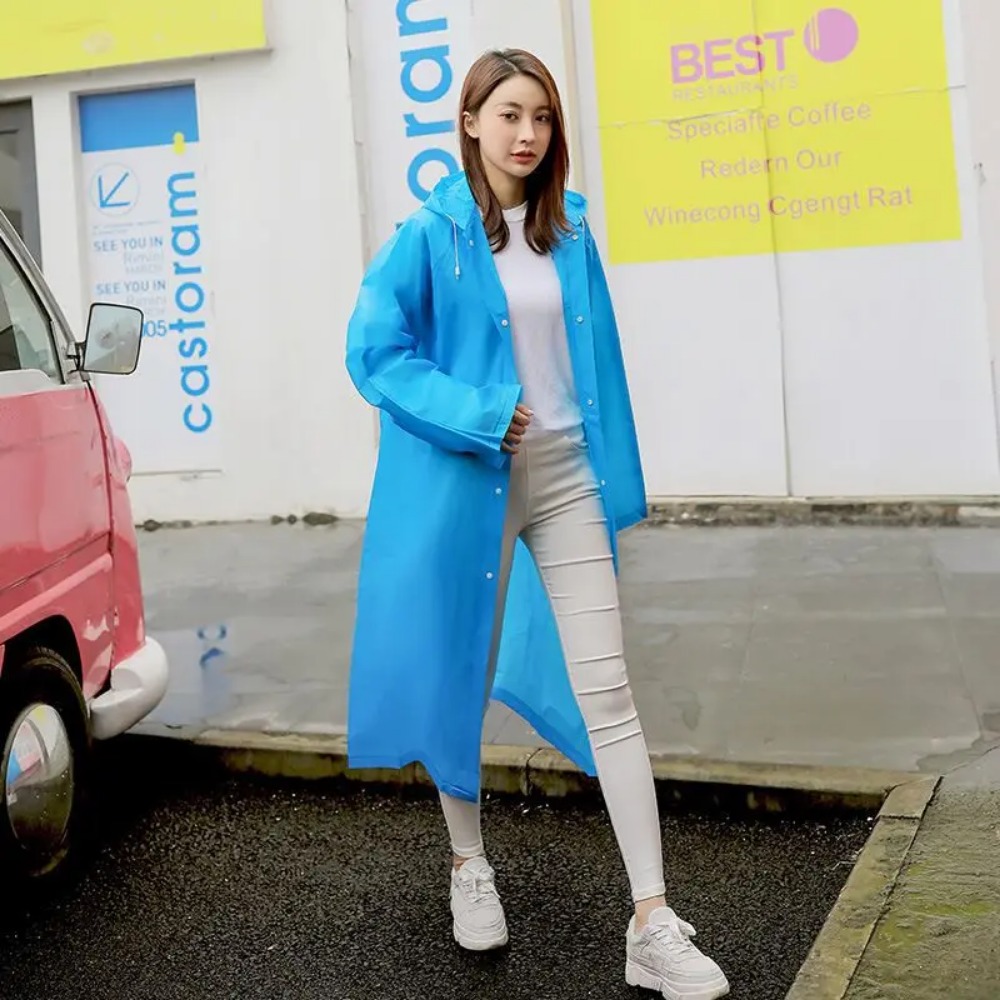 เสื้อกันฝนแบบใหม่ กันน้ำ สำหรั - Women'S Fashion Raincoat บทวิจารณ์และราคา
