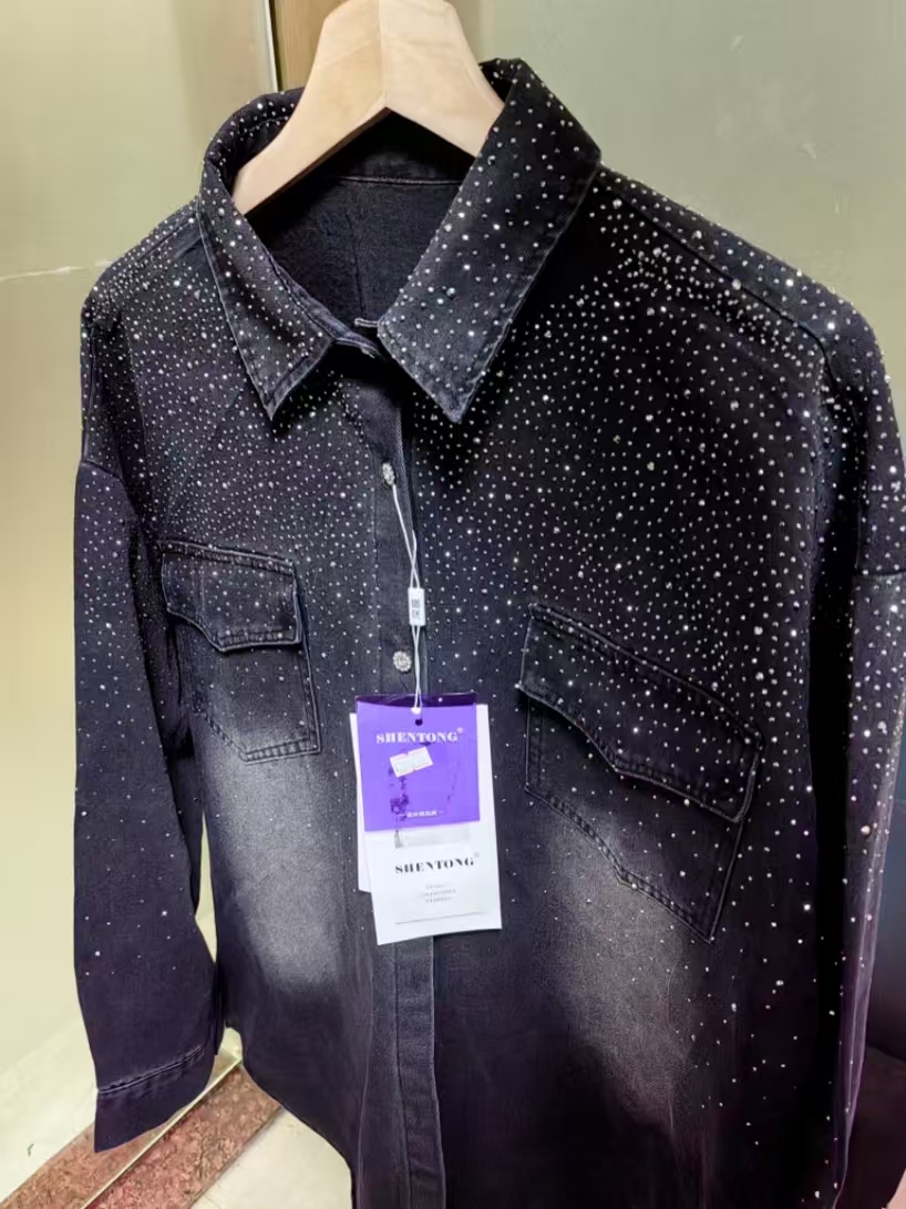 ใหม่ 2025 แนวโน้มฤดูใบไม้ร่วงแ - Women Fashion Jeans Top บทวิจารณ์และราคา