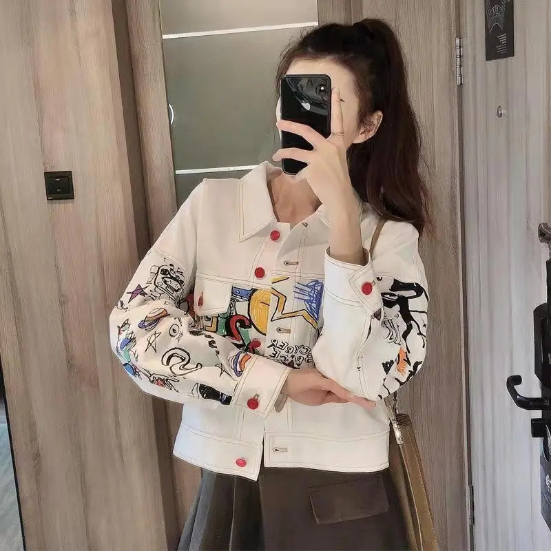 หญิงเกาหลีแฟชั่นคาวบอยเสื้อ Ou - Women Fashion Jeans Top บทวิจารณ์และราคา