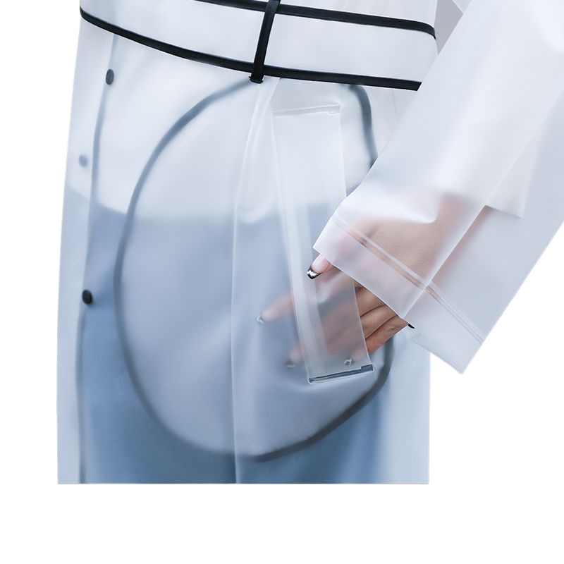 เสื้อกันฝนแบบโปร่งใสสำหรับคนเด - Women'S Fashion Raincoat บทวิจารณ์และราคา